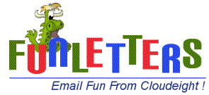 Free Animated Email Stationery for Outlook Express, Cloudeight Funletters